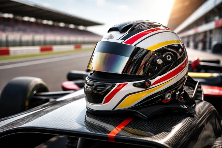 casque automobile circuit